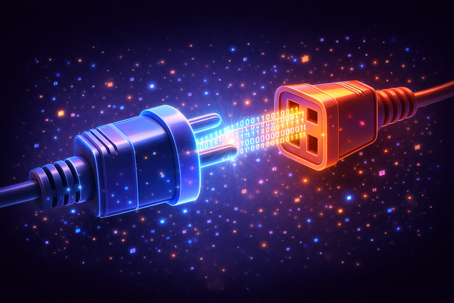 A connector standing for the integration between BrainDup's building blocks